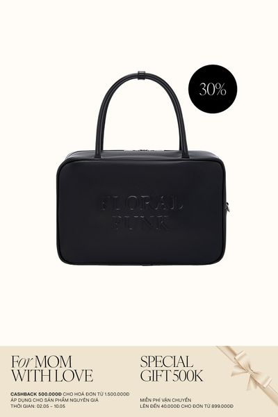 Túi Xách Florapunk Berlin Briefcase Bag - Black
