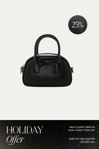 Túi Xách Floralpunk Bow Bag - Black