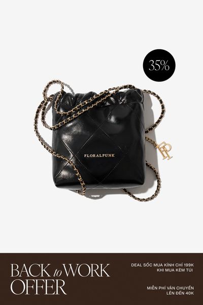 Túi Xách Floralpunk Brooklyn Mini Shopper - Golden Hardware