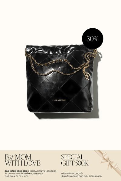 Túi Xách Floralpunk Brooklyn Shopper Quilted - Gold