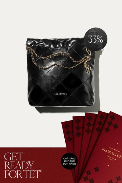 Túi Xách Floralpunk Brooklyn Shopper Quilted - Gold