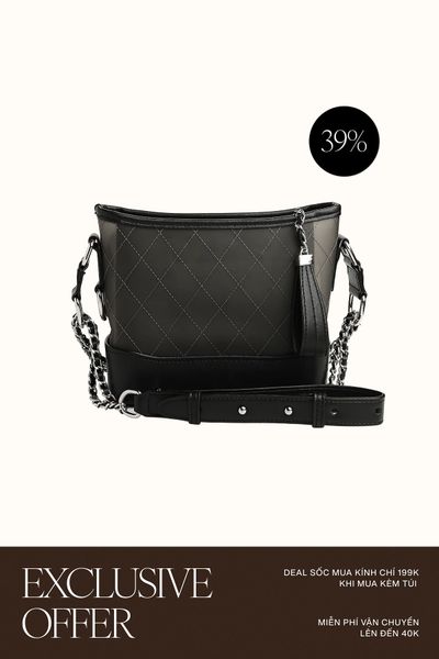 Túi Xách Floralpunk Colette Black Bag