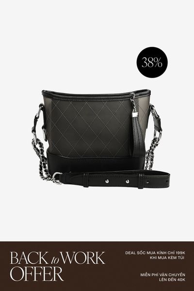 Túi Xách Floralpunk Colette Black Bag