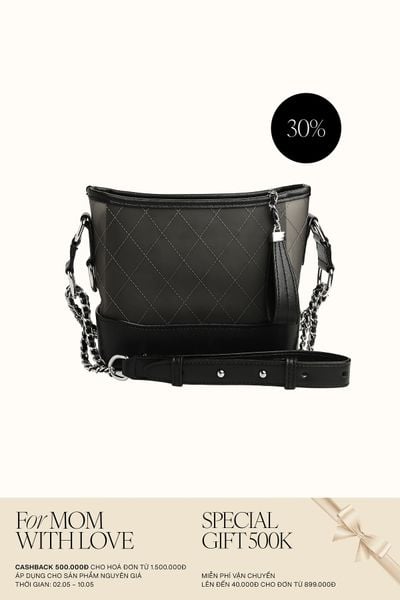 Túi Xách Floralpunk Colette Black Bag