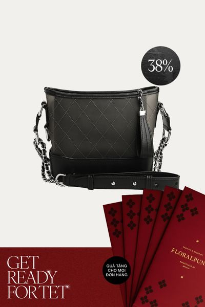 Túi Xách Floralpunk Colette Black Bag