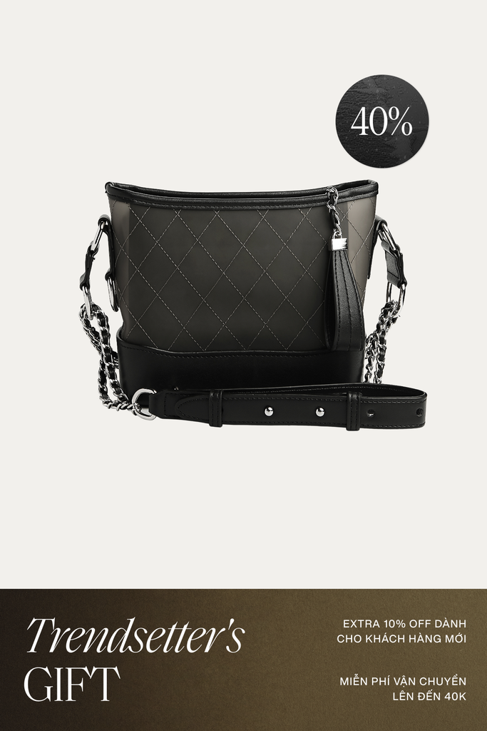 Túi Xách Floralpunk Colette Black Bag