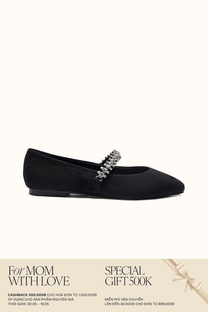Giày Búp Bê Floralpunk Diana Ballerina Flats
