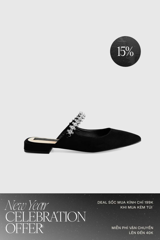 Giày Bệt Floralpunk Diana Mules