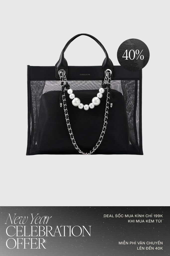 Túi Xách Floralpunk Downtown Shopper - Medium