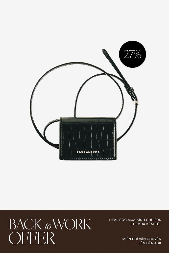 Túi Xách Floralpunk Gwen Woc - Leather Strap