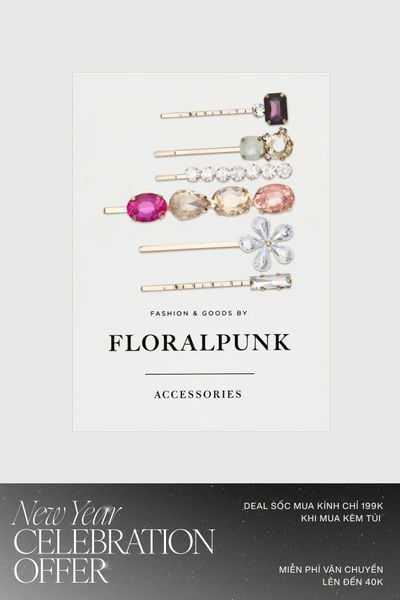 Kẹp Tóc Floralpunk Ines