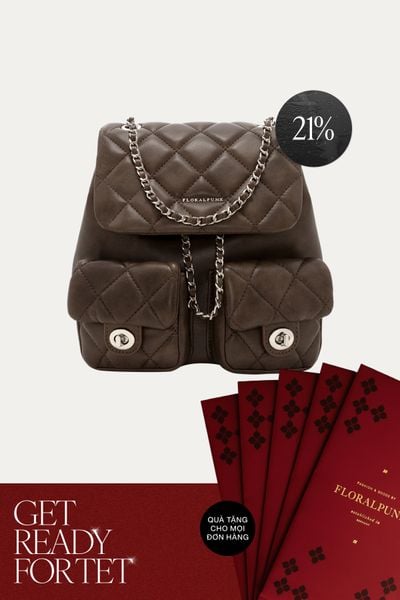 Balo Floralpunk Ivy Chain Backpack - Brown