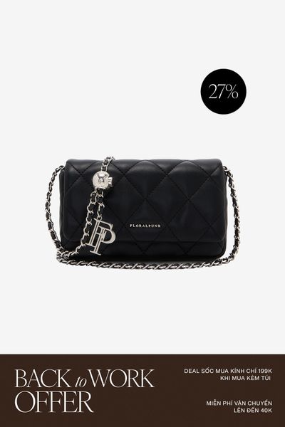 Túi Xách Floralpunk Ivy Chain Bag - Black