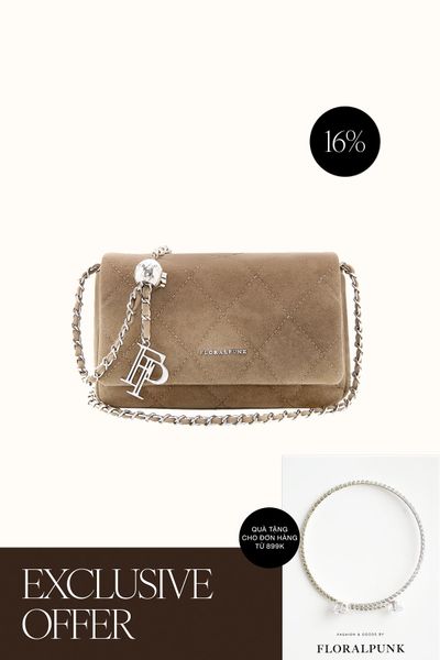 Túi Xách Floralpunk Ivy Chain Bag - Suede