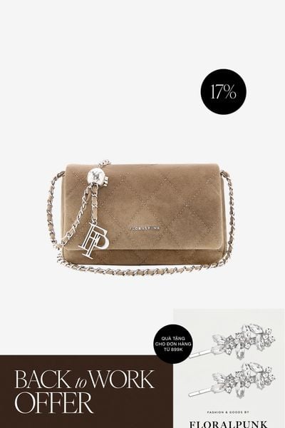 Túi Xách Floralpunk Ivy Chain Bag - Suede