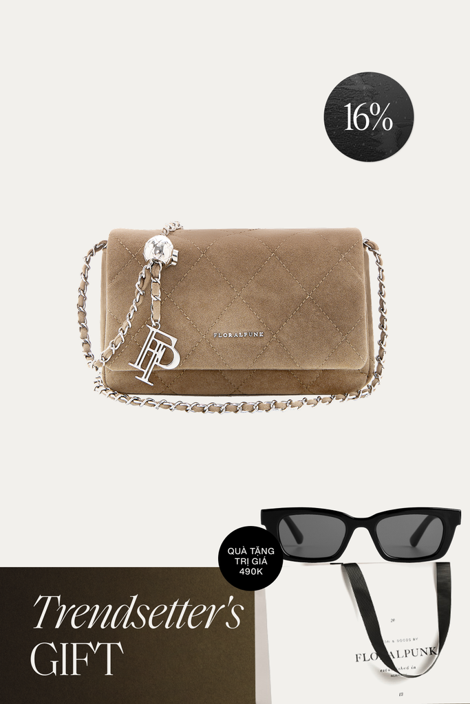 Túi Xách Floralpunk Ivy Chain Bag - Suede