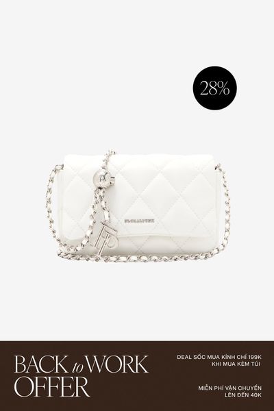 Túi Xách Floralpunk Ivy Chain Bag - White