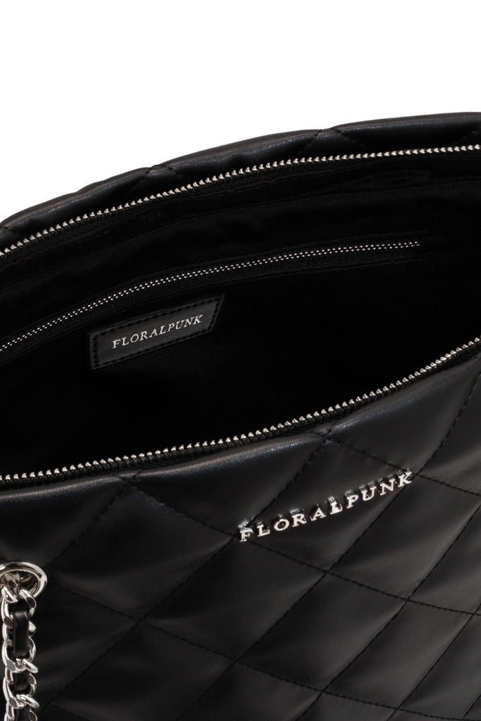 Ivy Chain Tote - Black