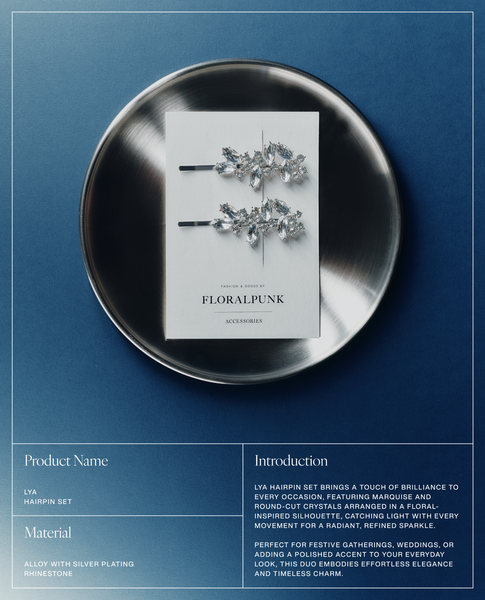 Kẹp Tóc Floralpunk Lya