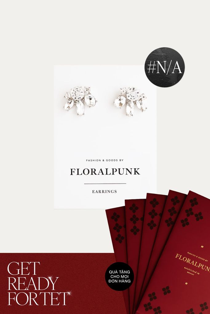 Bông Tai Floralpunk Ladybird Earrings