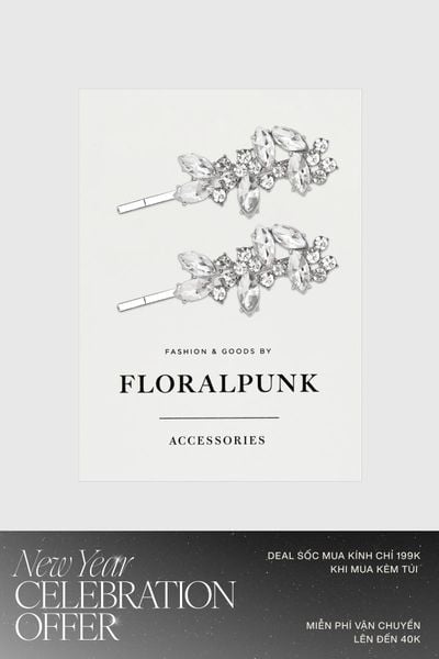 Kẹp Tóc Floralpunk Lya