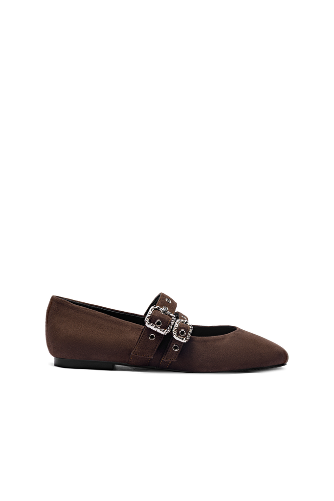 Giày Búp Bê Floralpunk Mary Ballerina Flats
