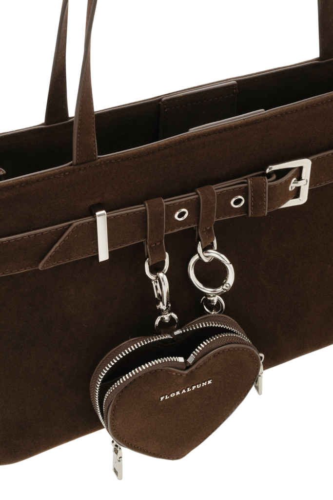 Túi Xách Floralpunk Belt Bag - Suede Brown