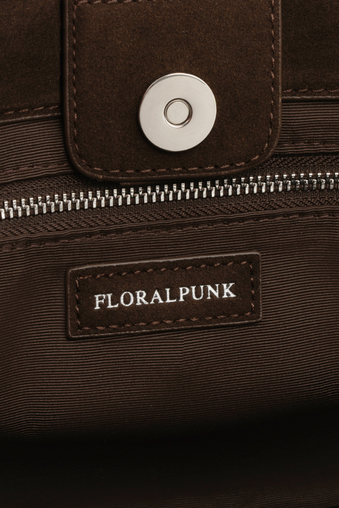 Túi Xách Floralpunk Belt Bag - Suede Brown
