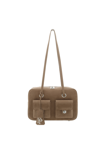 Túi Xách Floralpunk Berlin Pocket Box Bag - Suede Teddy