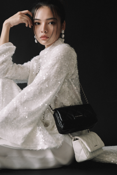 Túi Xách Floralpunk Ivy Chain Bag - Black