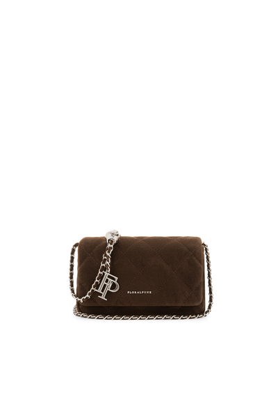 Túi Xách Floralpunk Ivy Chain Bag Suede Brown