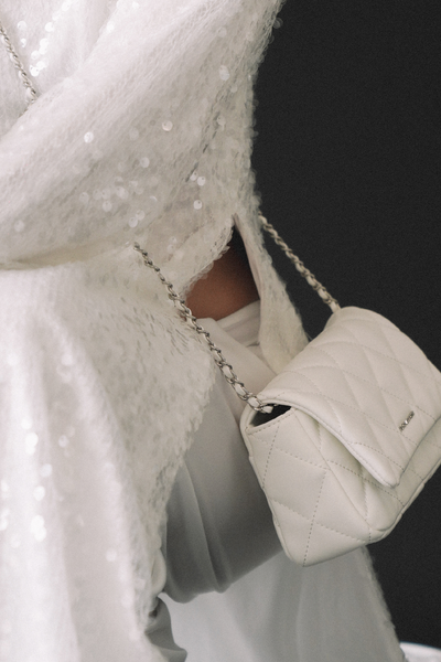 Túi Xách Floralpunk Ivy Chain Bag - White