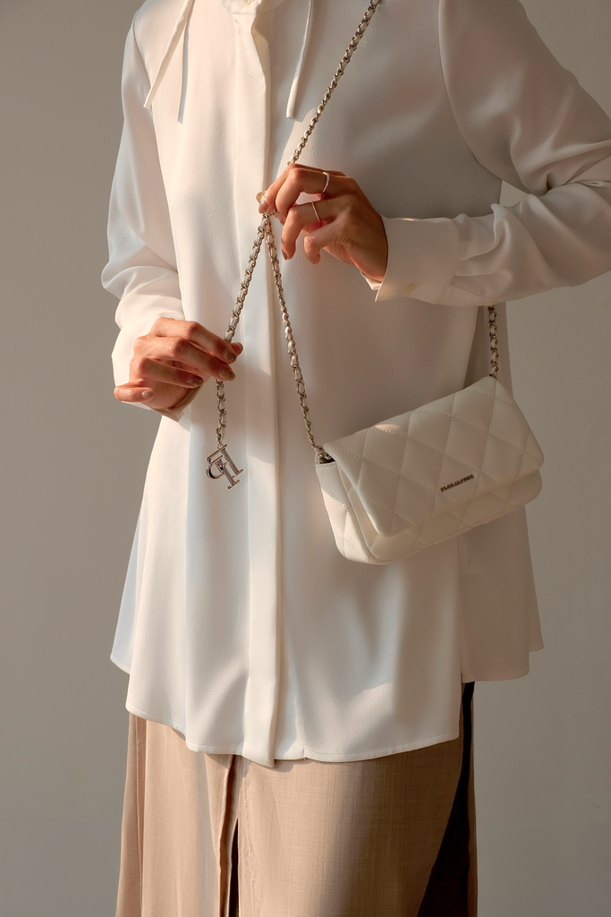 Túi Xách Floralpunk Ivy Chain Bag - White