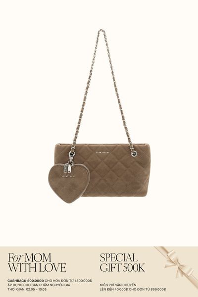Túi Xách Floralpunk Yvonne Bag - Suede Teddy