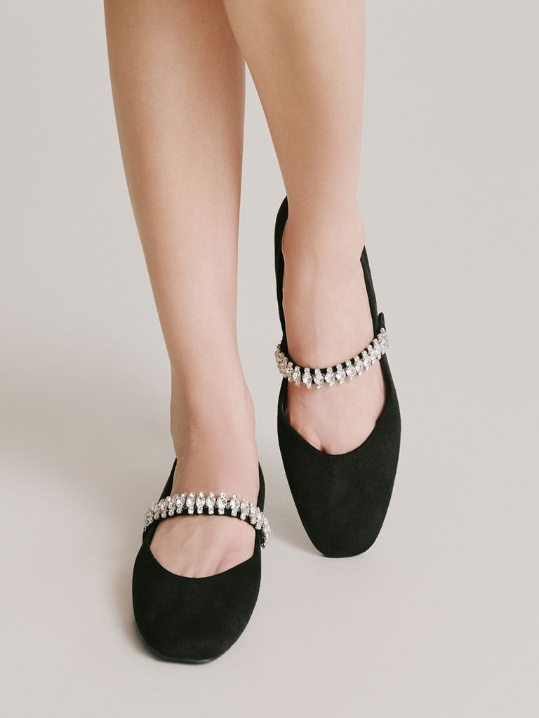 Giày Búp Bê Floralpunk Diana Ballerina Flats