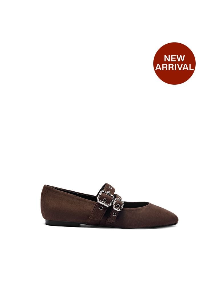 Giày Búp Bê Floralpunk Mary Ballerina Flats