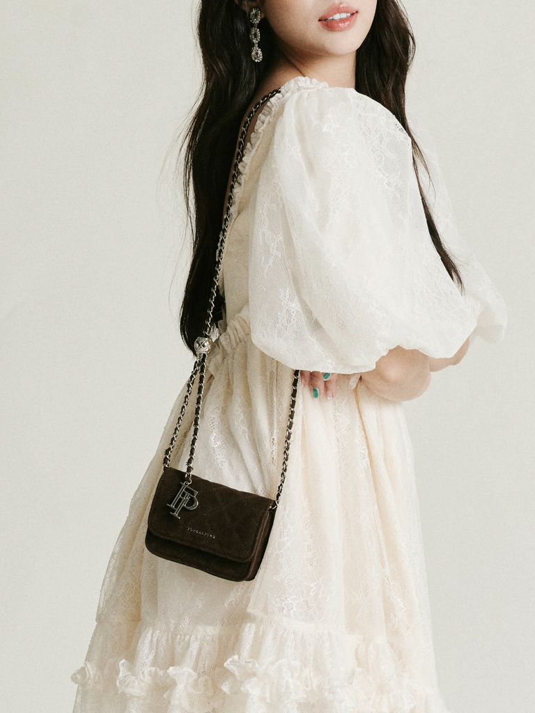 Túi Xách Floralpunk Ivy Chain Mini Black