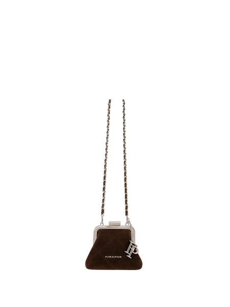 Túi Xách Floralpunk Mini Chinois Woc Suede Brown