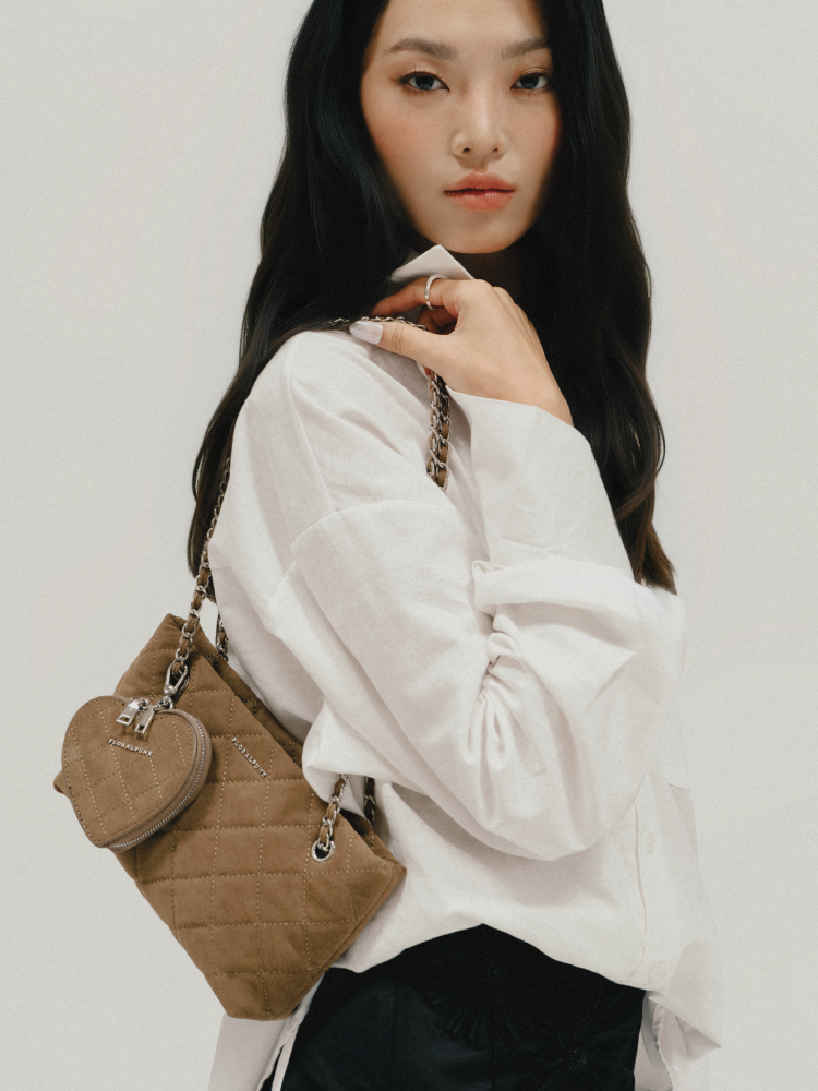 Túi Xách Floralpunk Yvonne Bag - Suede Teddy