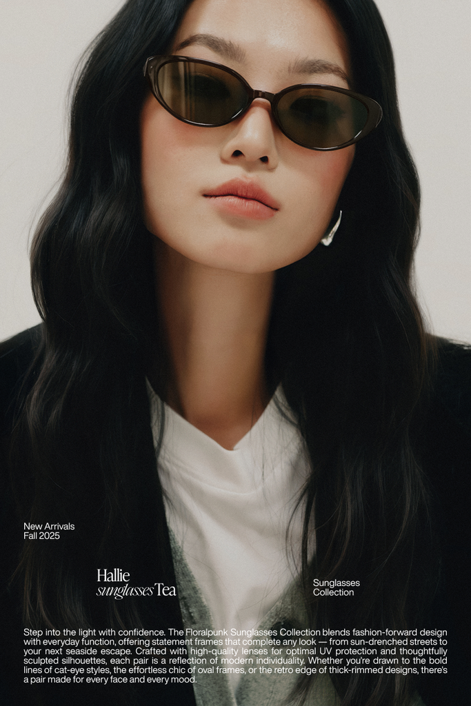 Mắt Kính Floralpunk Hallie Sunglasses - Tea
