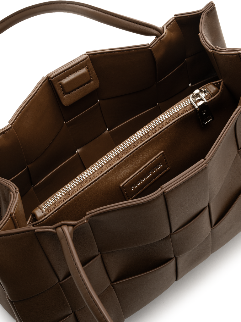 Túi Xách Floralpunk Woven Long Handle Brown