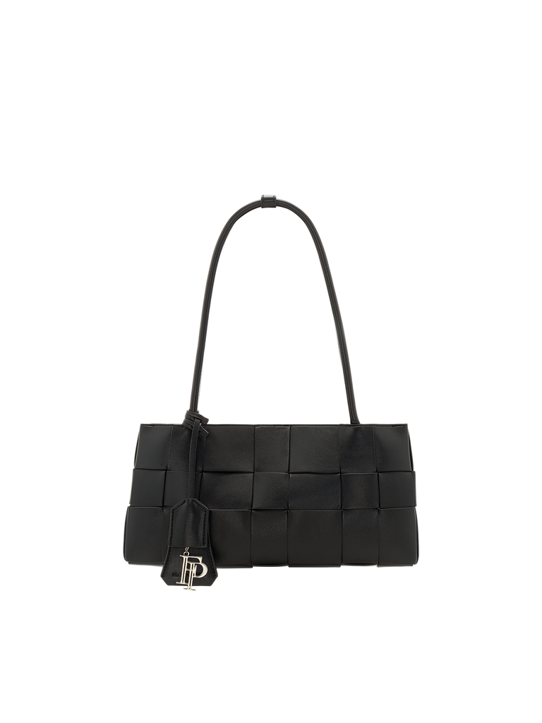 Túi Xách Floralpunk Woven Long Handle Black
