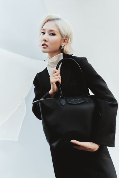 Túi Xách Floralpunk City Tote Bag - Black