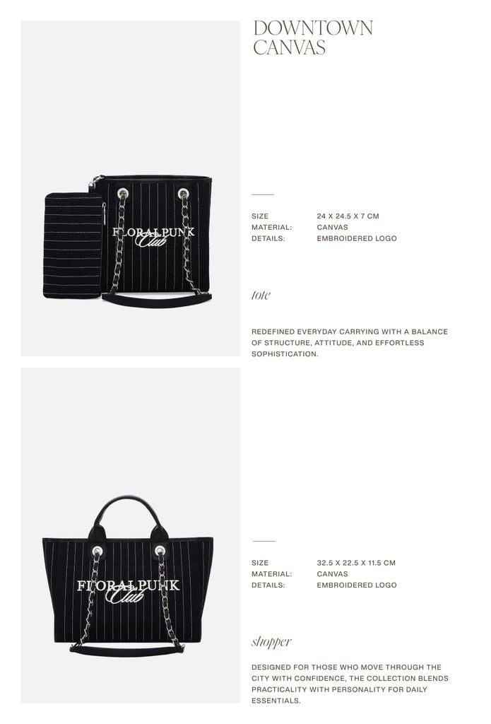 Túi Xách Floralpunk Downtown Canvas Tote