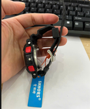 Hàng Lướt 70% - Đồng hồ SHHORS -SH692B - dây cao su màu đen - mặt kính màu đỏ - hỏng quai