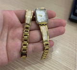 Hàng lướt 10% đồng hồ STARKE - SKT183AL - Dây kim loại màu vàng - mặt kính màu trắng - vỡ màn hình, đứt quai KL