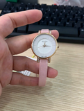Hàng mới 100% - Đồng hồ JULIUS - JA766LE - dây quai màu hồng - mặt màu trắng