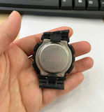 Hàng Lướt 30% - Đồng hồ SHHORS -SH810 - dây cao su màu đen - mặt kính màu Trắng - hỏng quai