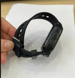 Đồng hồ thông minh màn hình cảm ứng - dây cao su màu đen - không lên nguồn - màn hình màu đen