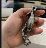 Hàng lướt 0% - Hàng FAKE - TEVISE-T9005A-F - dây kim loại DMVT - mặt màu trắng